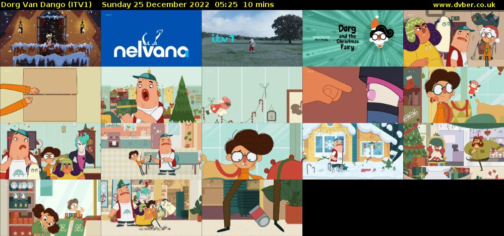 Dorg Van Dango (ITV1) Sunday 25 December 2022 05:25 - 05:35