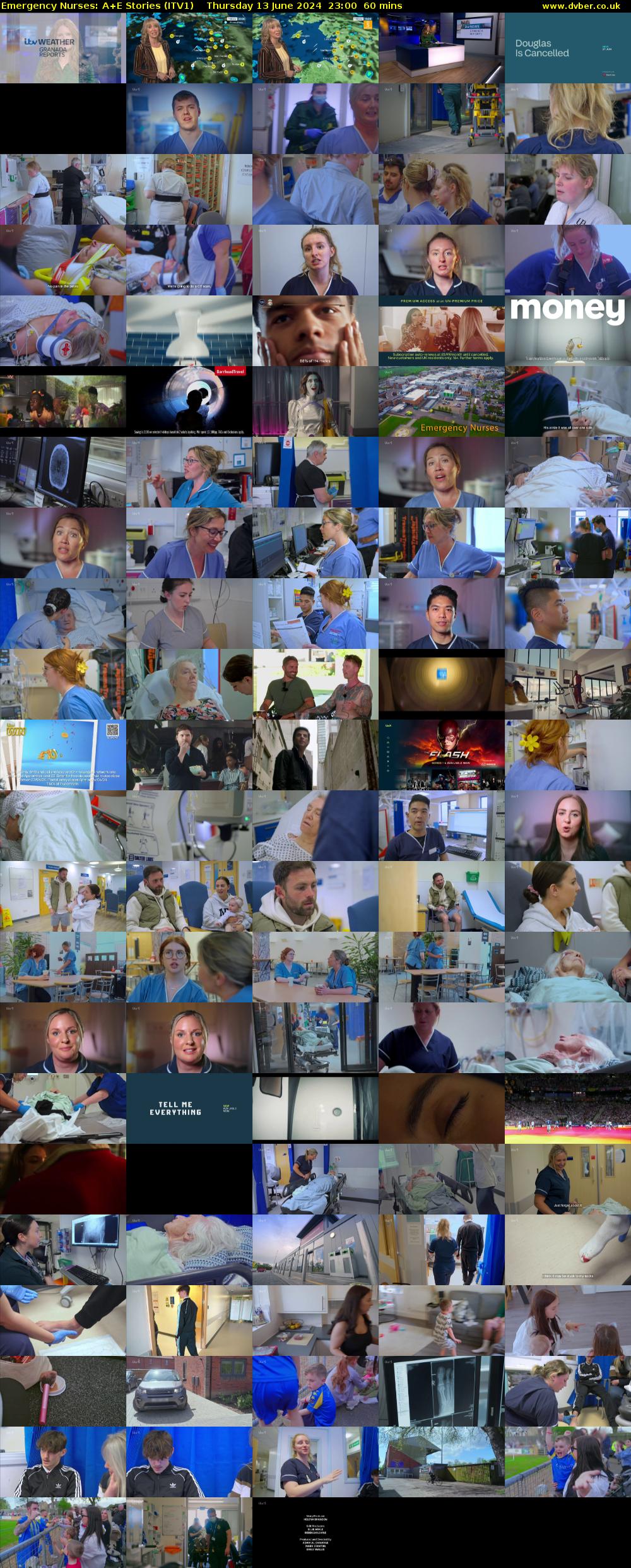 Emergency Nurses: A+E Stories (ITV1) Thursday 13 June 2024 23:00 - 00:00