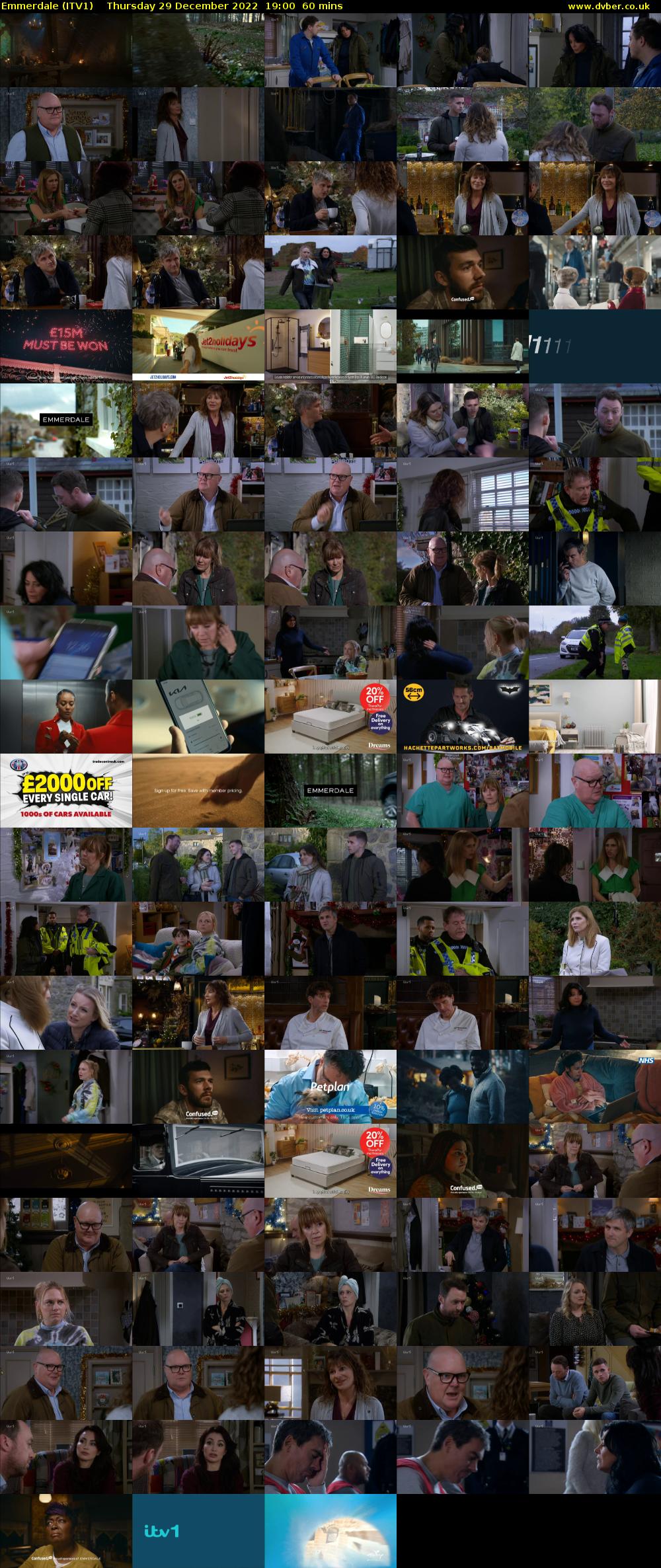 Emmerdale (ITV1) Thursday 29 December 2022 19:00 - 20:00
