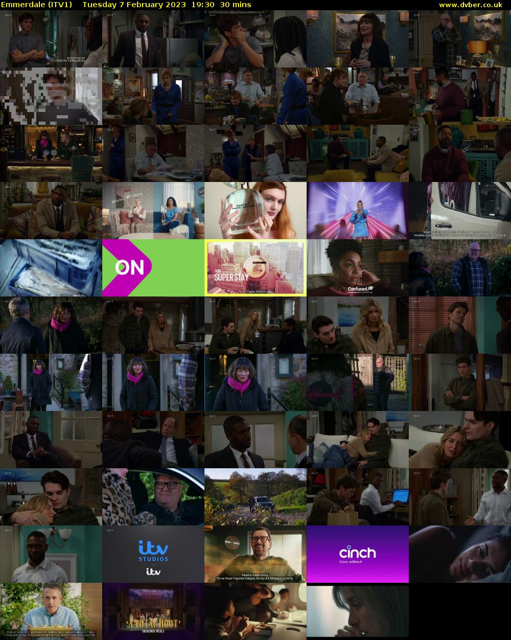 Emmerdale (ITV1) Tuesday 7 February 2023 19:30 - 20:00