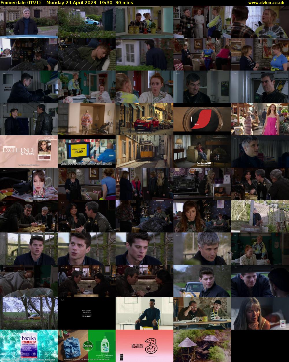 Emmerdale (ITV1) Monday 24 April 2023 19:30 - 20:00