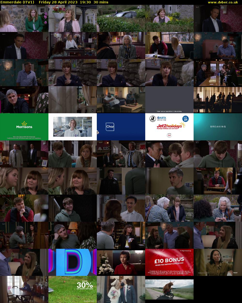 Emmerdale (ITV1) Friday 28 April 2023 19:30 - 20:00