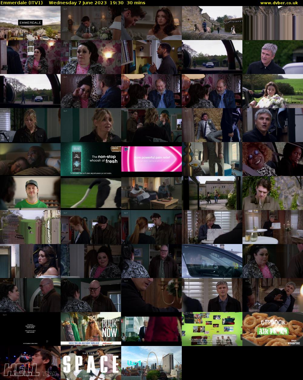 Emmerdale (ITV1) Wednesday 7 June 2023 19:30 - 20:00