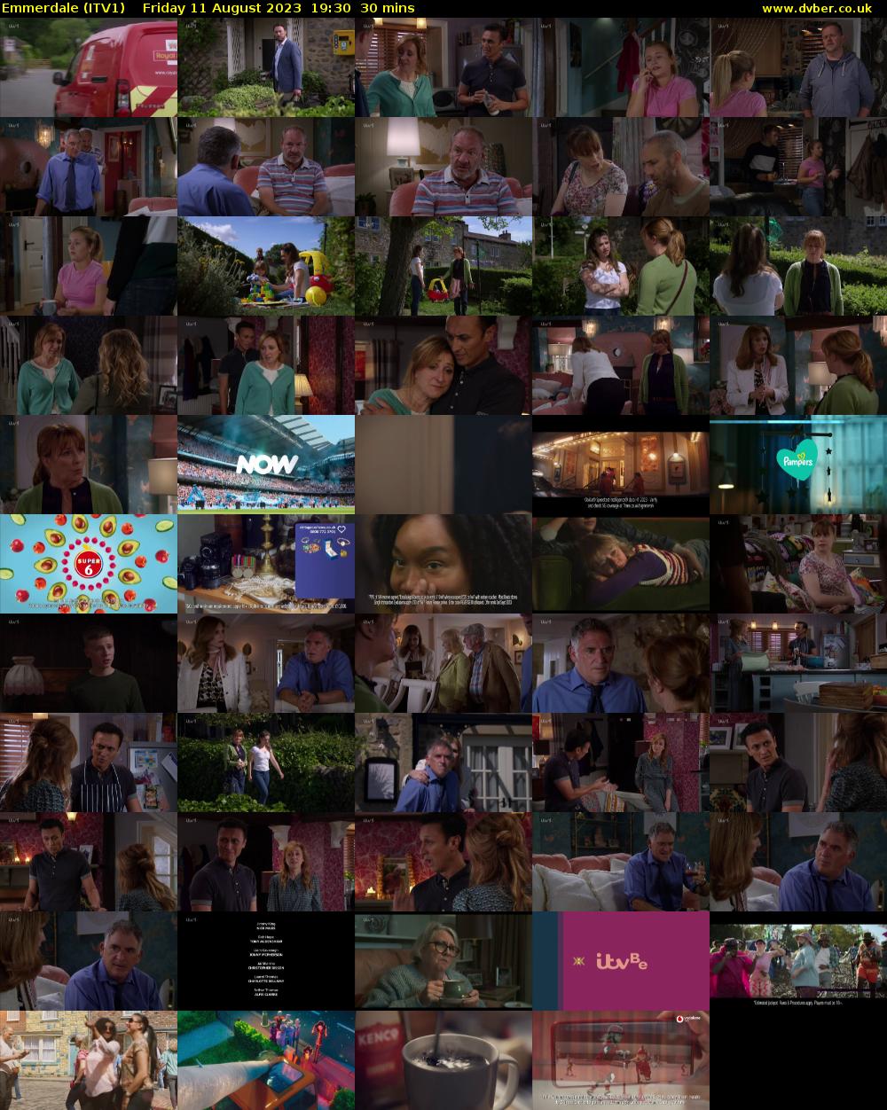 Emmerdale (ITV1) Friday 11 August 2023 19:30 - 20:00