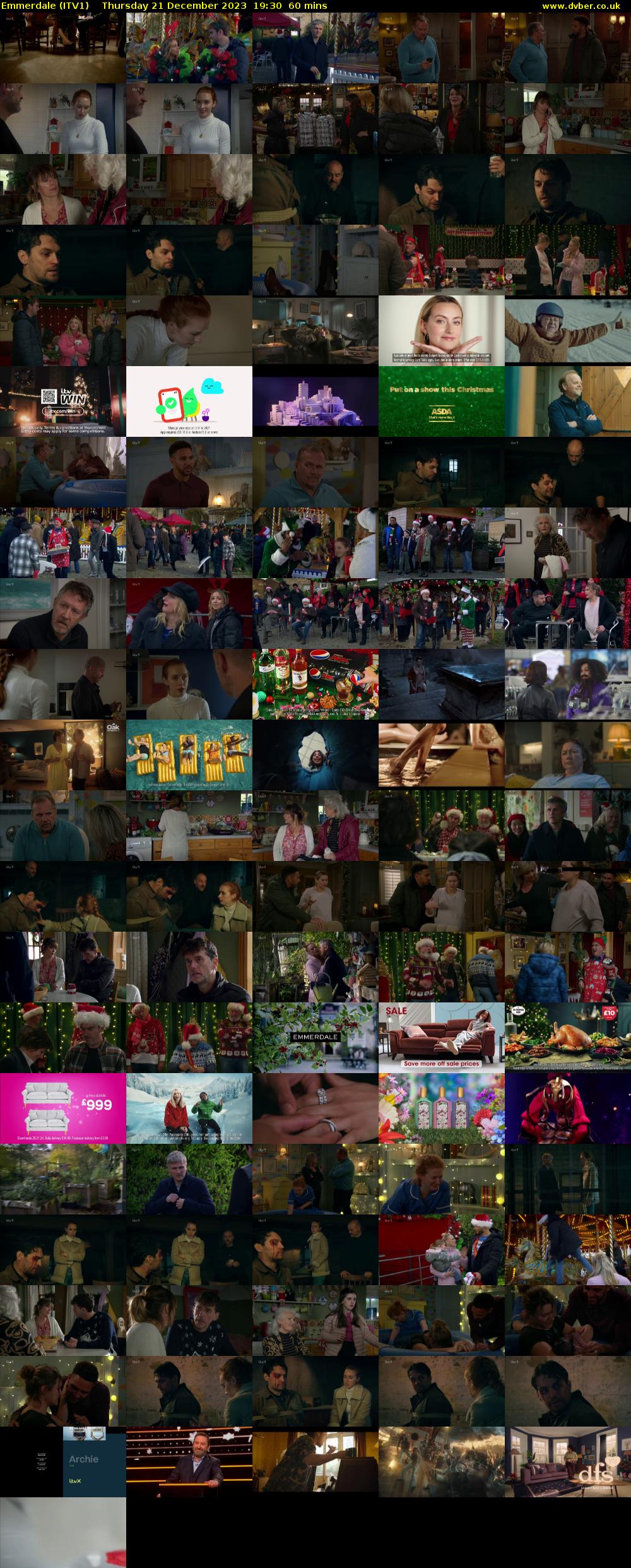 Emmerdale (ITV1) Thursday 21 December 2023 19:30 - 20:30