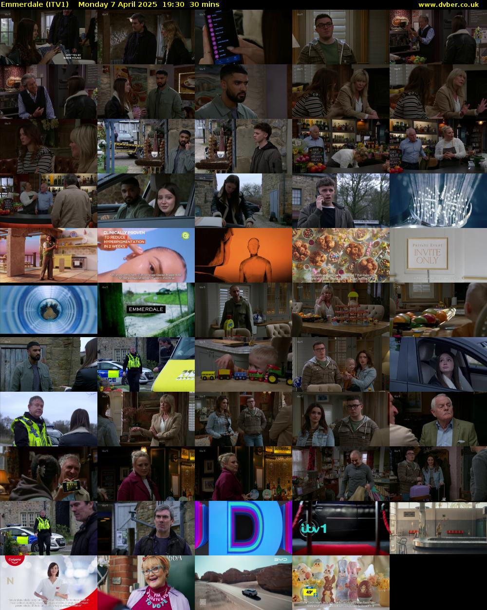 Emmerdale (ITV1) Monday 7 April 2025 19:30 - 20:00