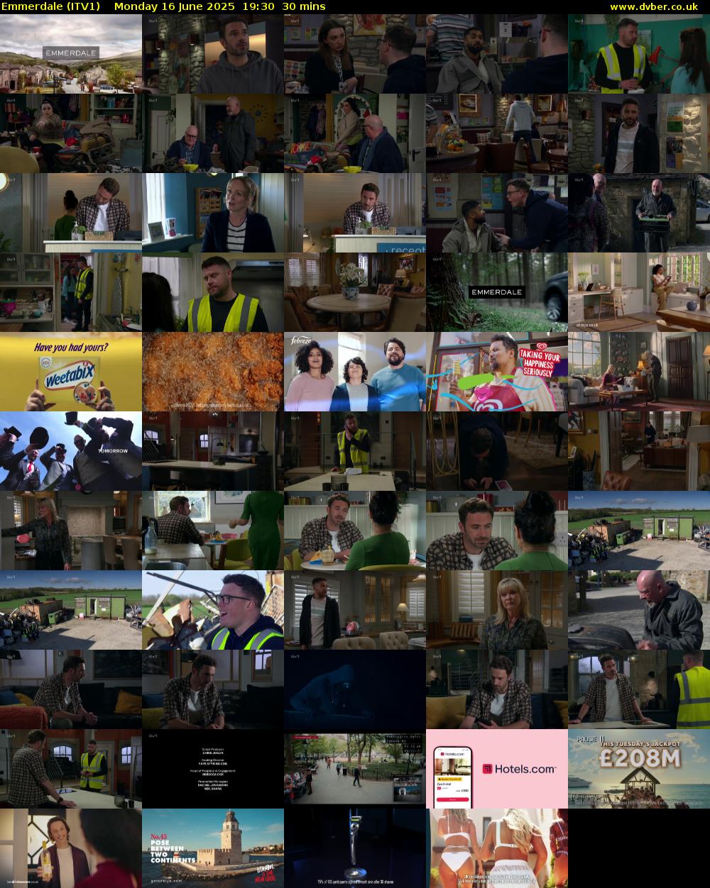 Emmerdale (ITV1) Monday 16 June 2025 19:30 - 20:00