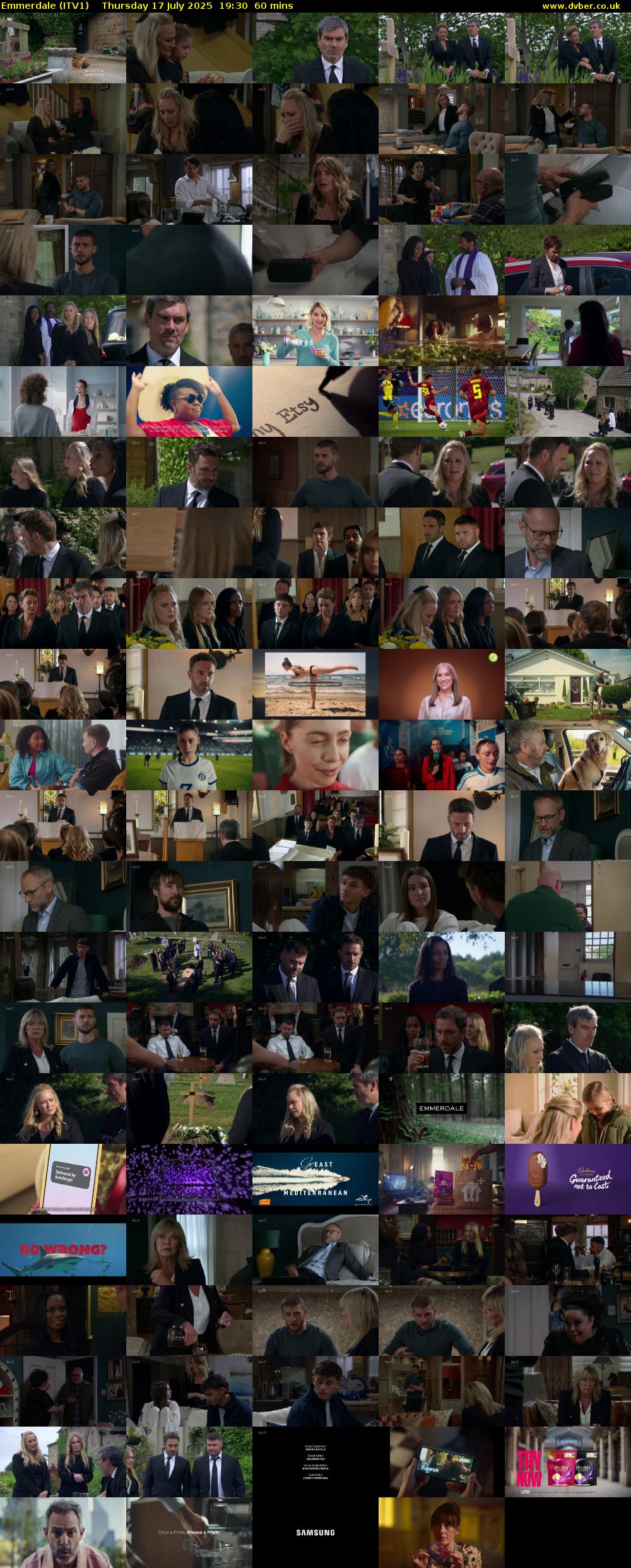 Emmerdale (ITV1) Thursday 17 July 2025 19:30 - 20:30