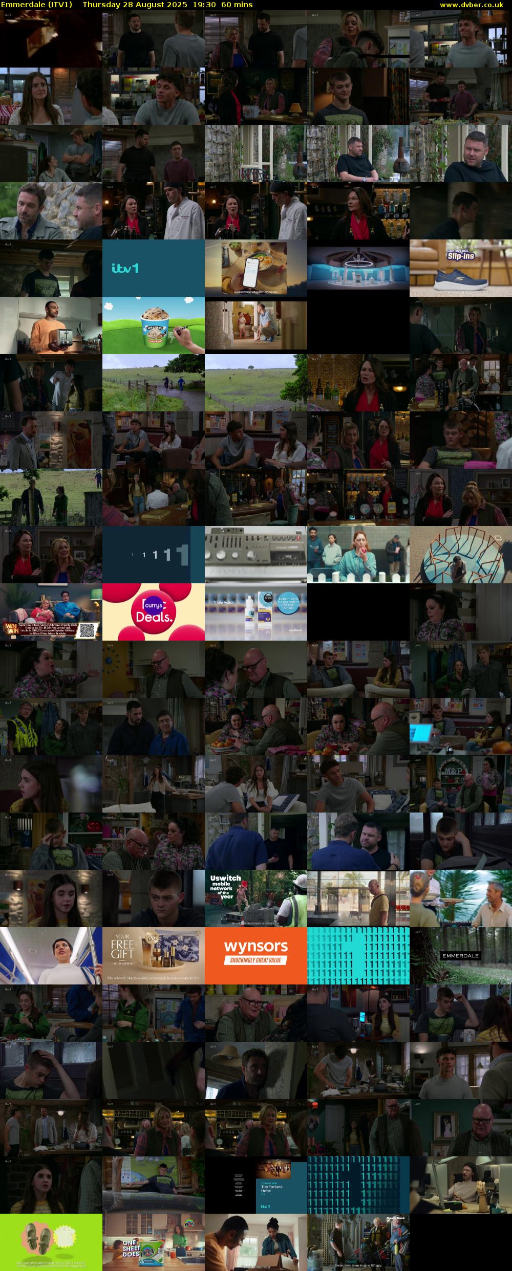 Emmerdale (ITV1) Thursday 28 August 2025 19:30 - 20:30