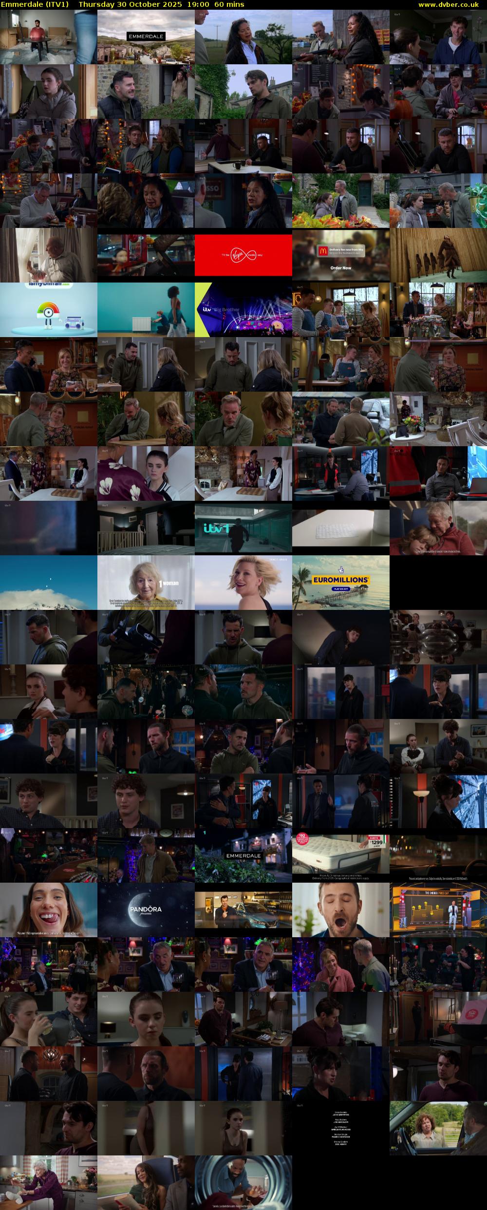 Emmerdale (ITV1) Thursday 30 October 2025 19:00 - 20:00