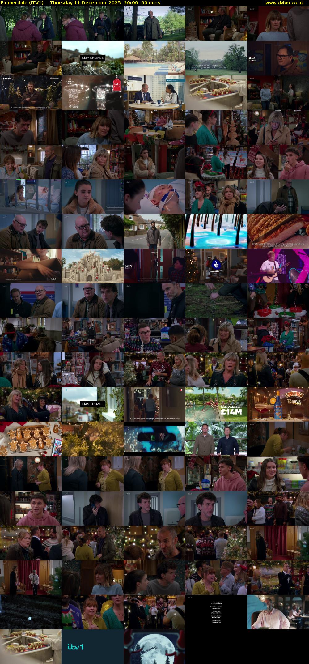 Emmerdale (ITV1) Thursday 11 December 2025 20:00 - 21:00
