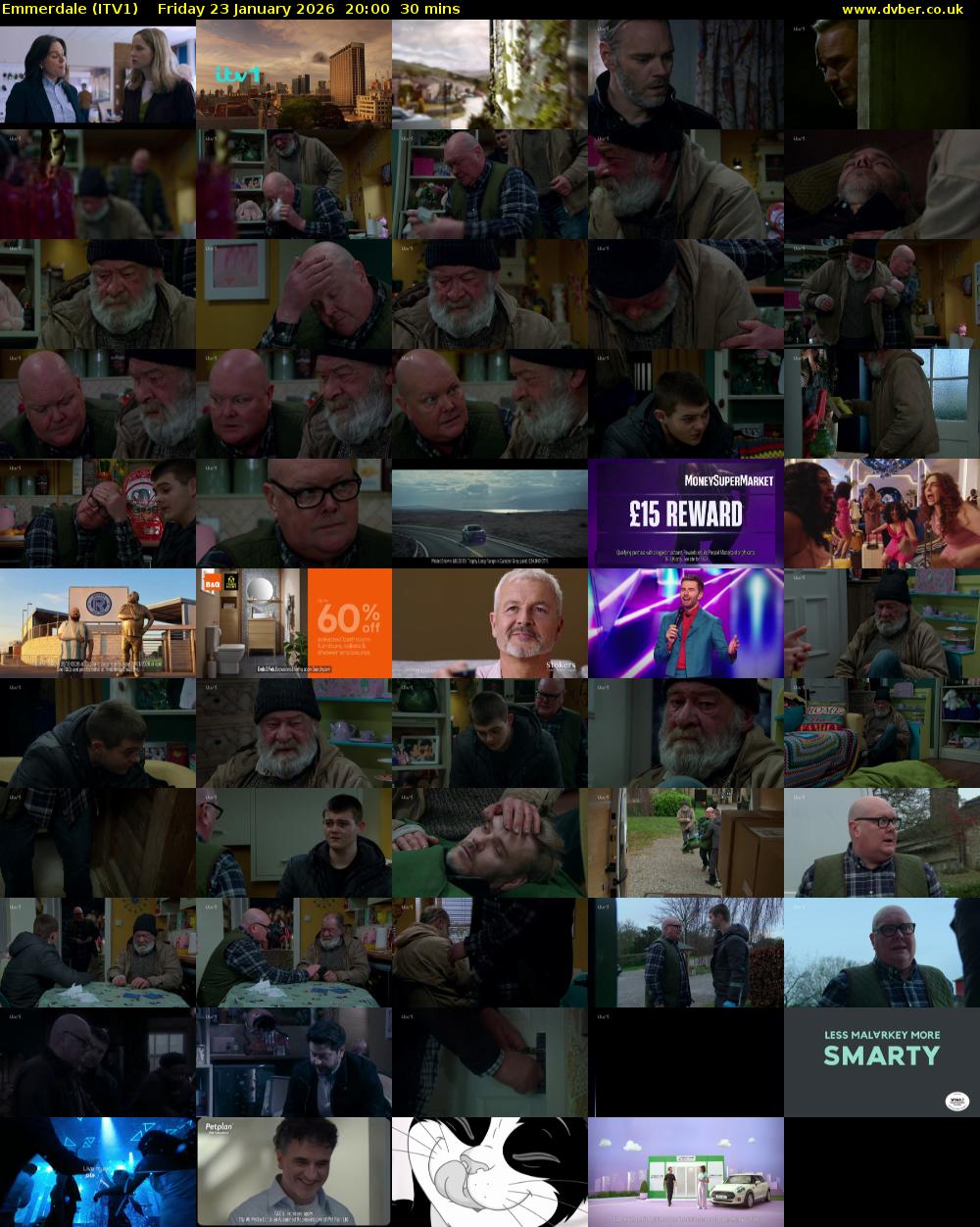 Emmerdale (ITV1) Friday 23 January 2026 20:00 - 20:30