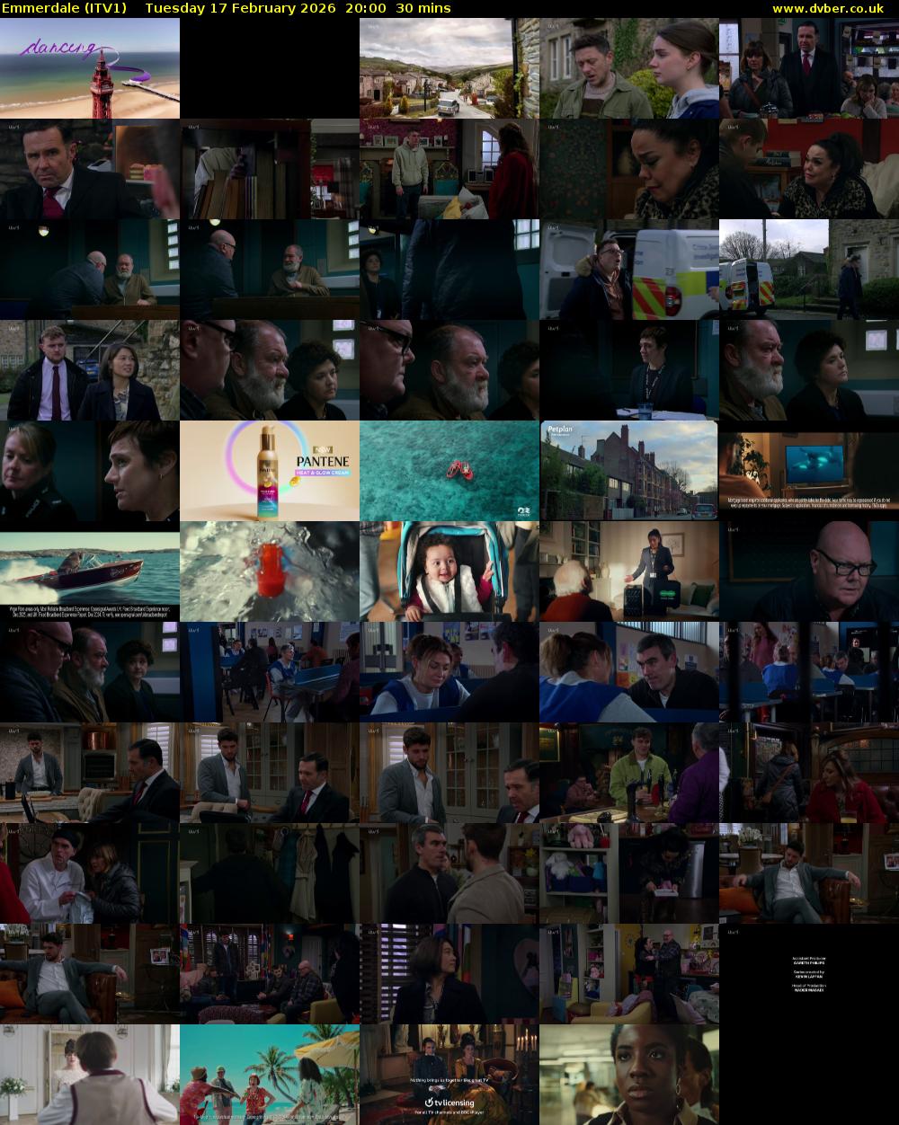 Emmerdale (ITV1) Tuesday 17 February 2026 20:00 - 20:30