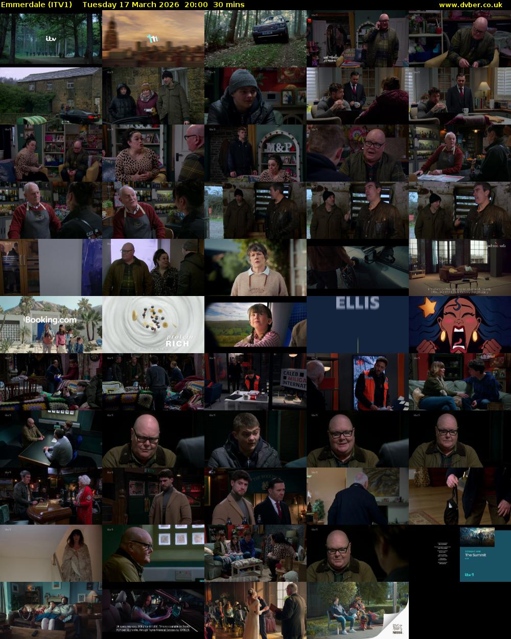 Emmerdale (ITV1) Tuesday 17 March 2026 20:00 - 20:30