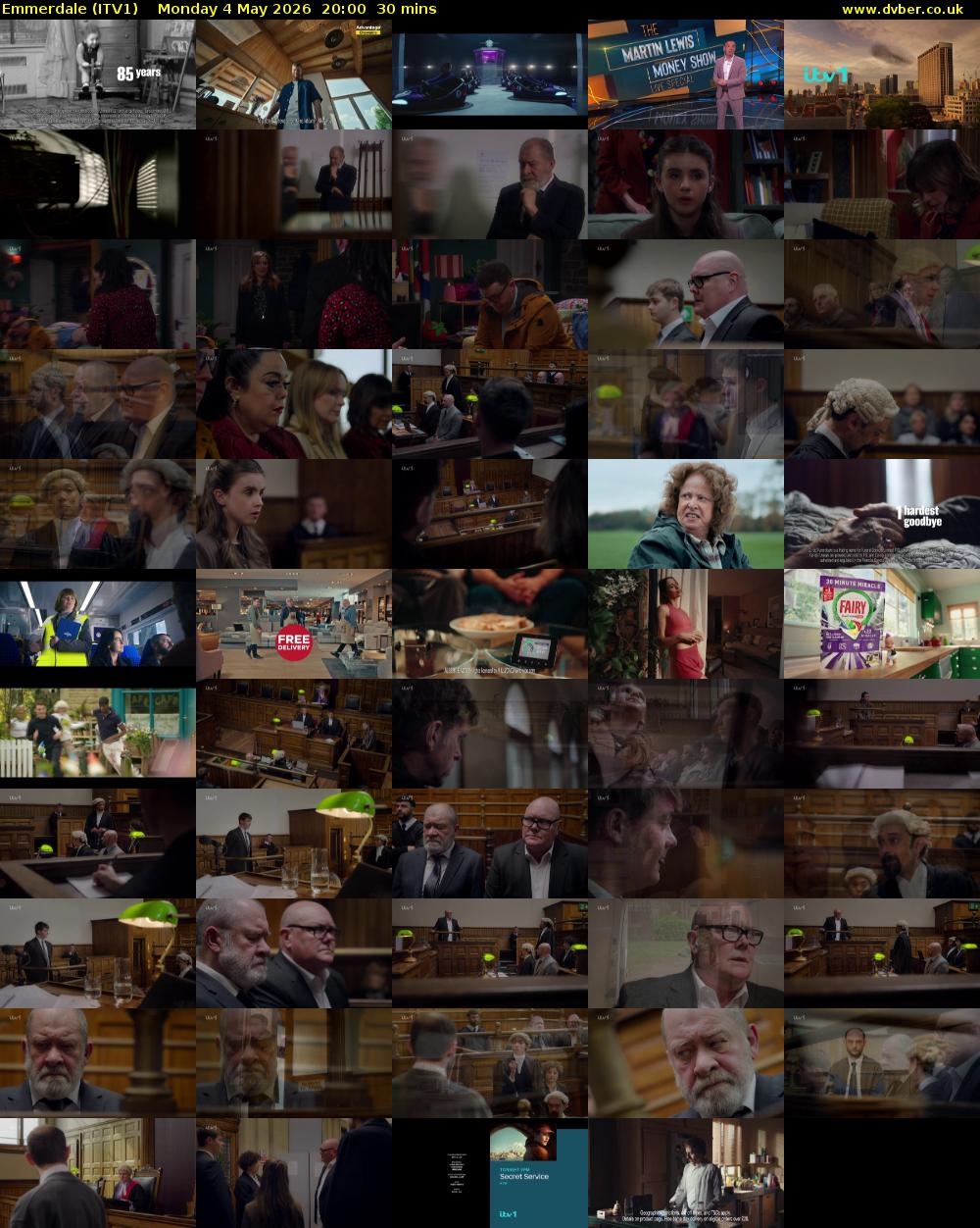 Emmerdale (ITV1) Monday 4 May 2026 20:00 - 20:30