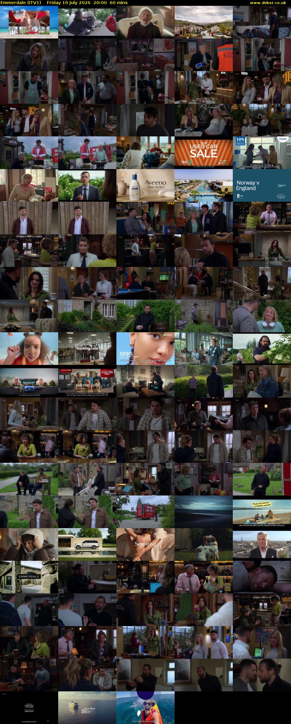 Emmerdale (ITV1) Friday 10 July 2026 20:00 - 21:00