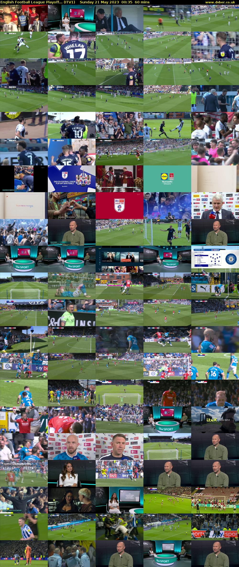 English Football League Playoff... (ITV1) Sunday 21 May 2023 00:35 - 01:35