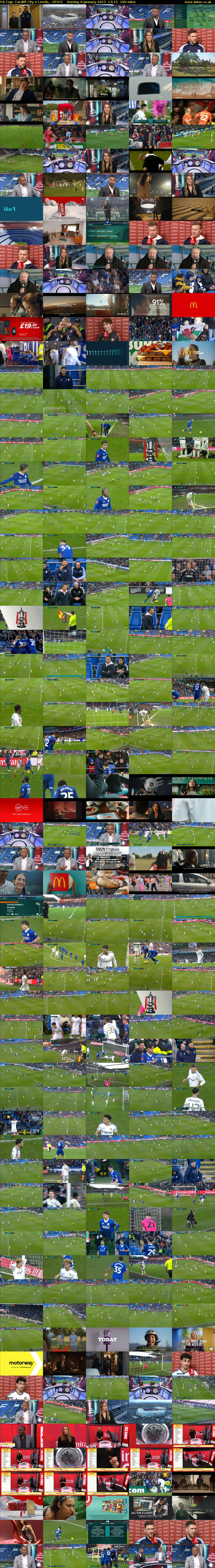 FA Cup: Cardiff City v Leeds... (ITV1) Sunday 8 January 2023 13:15 - 16:25