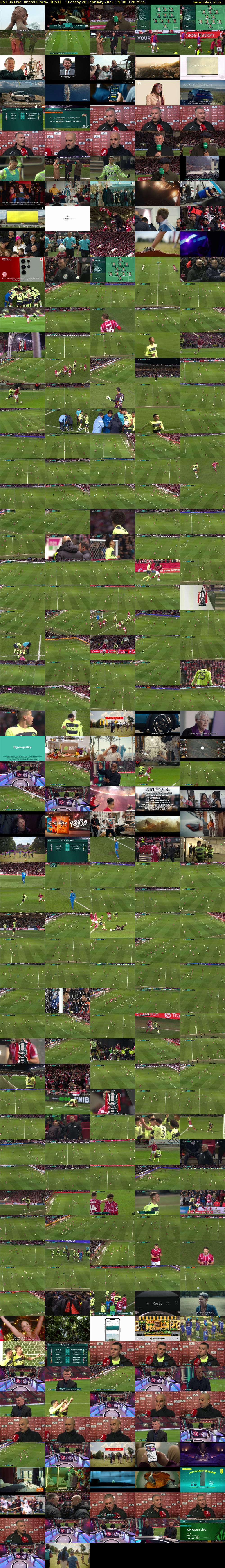 FA Cup Live: Bristol City v... (ITV1) Tuesday 28 February 2023 19:30 - 22:20