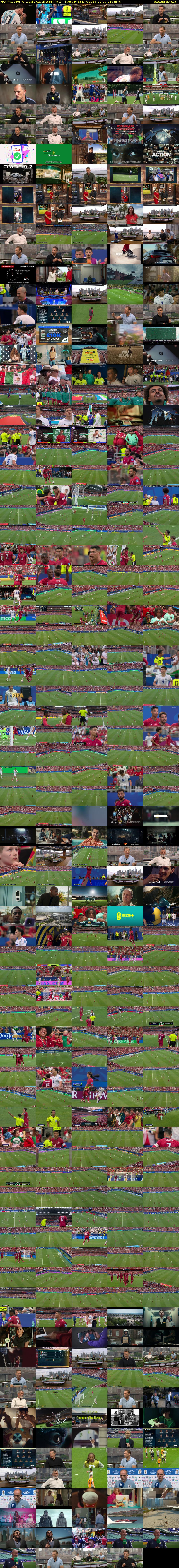 FIFA WC2026: Portugal v Uzbekistan (ITV1) Tuesday 23 June 2026 17:00 - 20:35