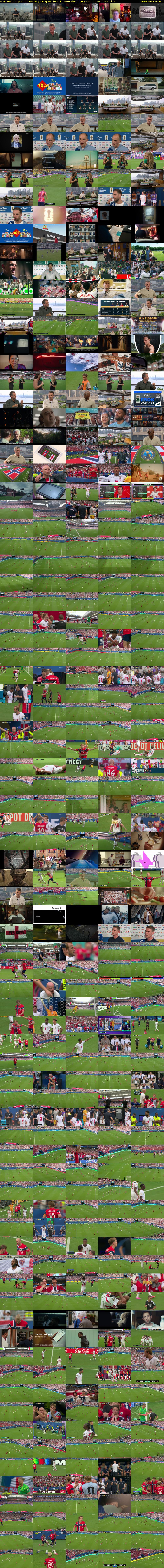 FIFA World Cup 2026: Norway v England (ITV1) Saturday 11 July 2026 20:45 - 00:40