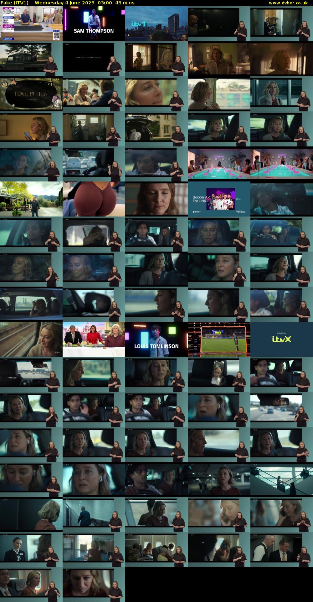 Fake (ITV1) Wednesday 4 June 2025 03:00 - 03:45