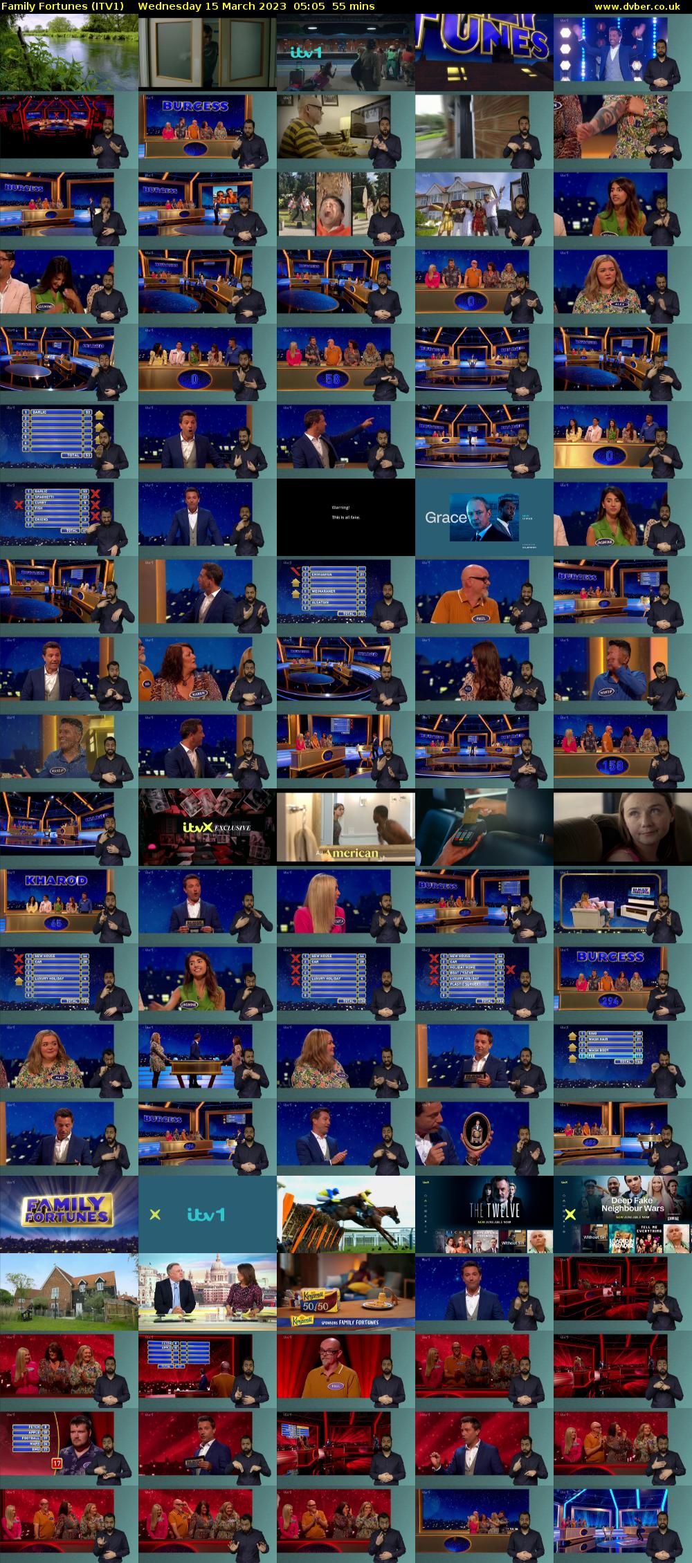 Family Fortunes (ITV1) Wednesday 15 March 2023 05:05 - 06:00