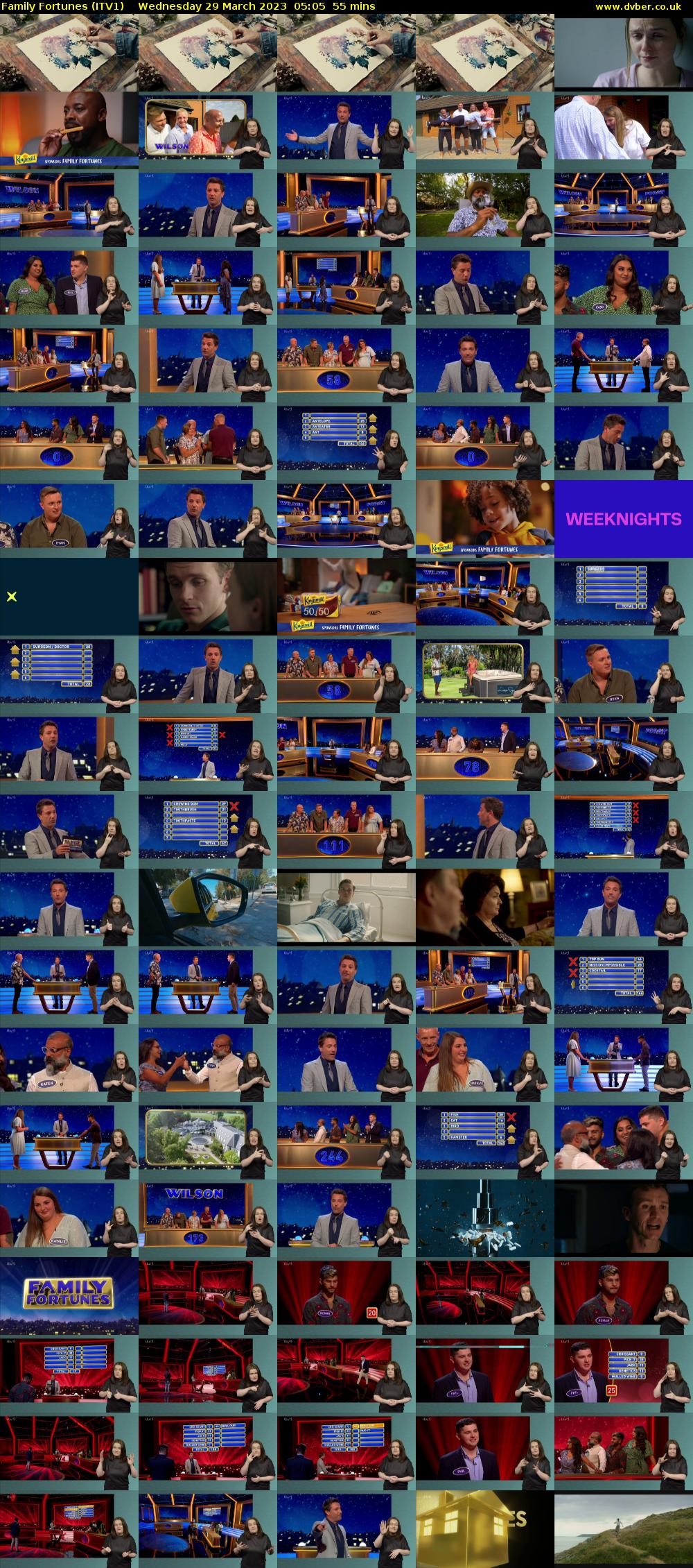 Family Fortunes (ITV1) Wednesday 29 March 2023 05:05 - 06:00