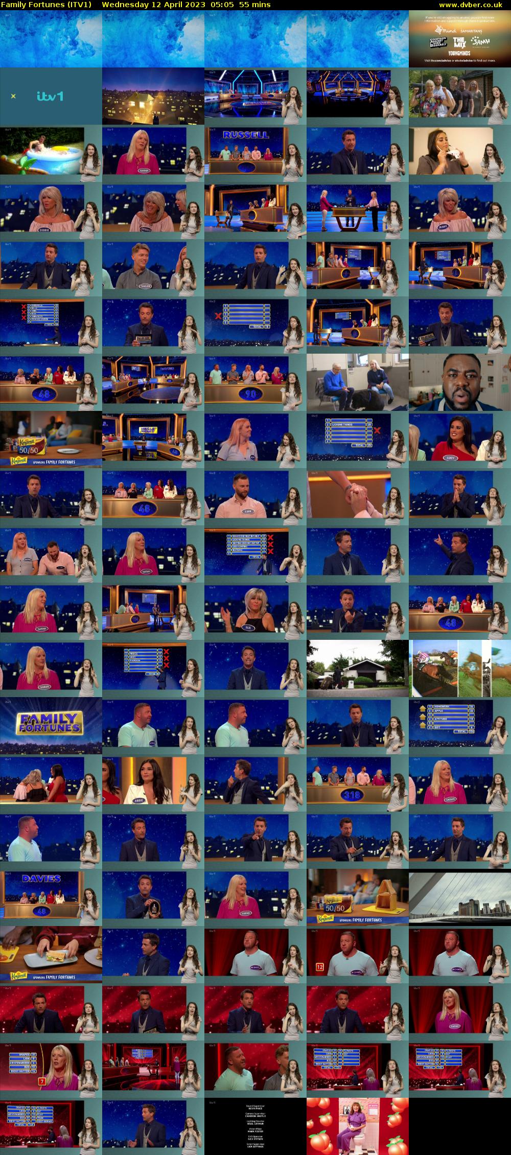 Family Fortunes (ITV1) Wednesday 12 April 2023 05:05 - 06:00