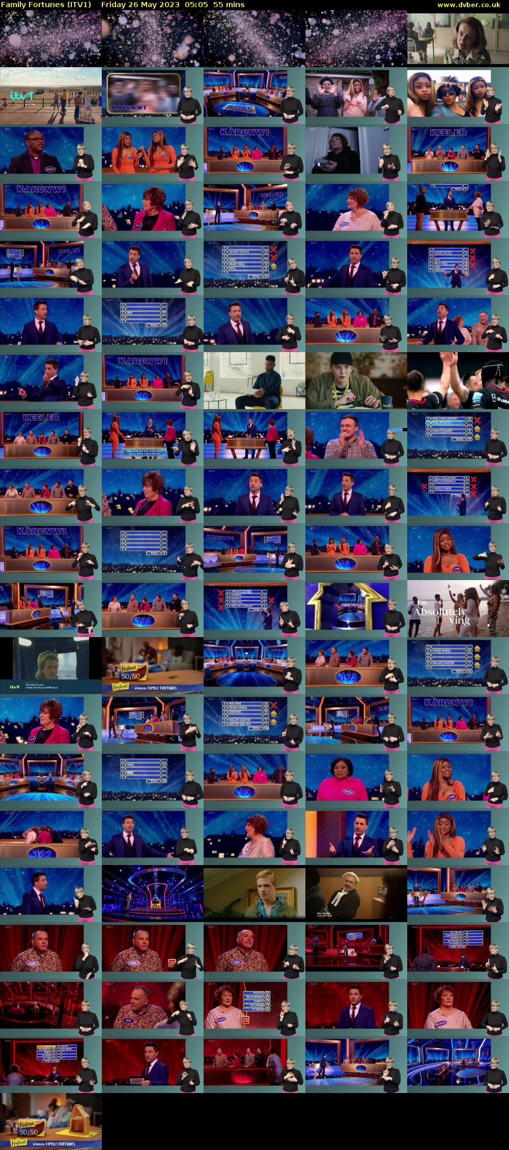 Family Fortunes (ITV1) Friday 26 May 2023 05:05 - 06:00