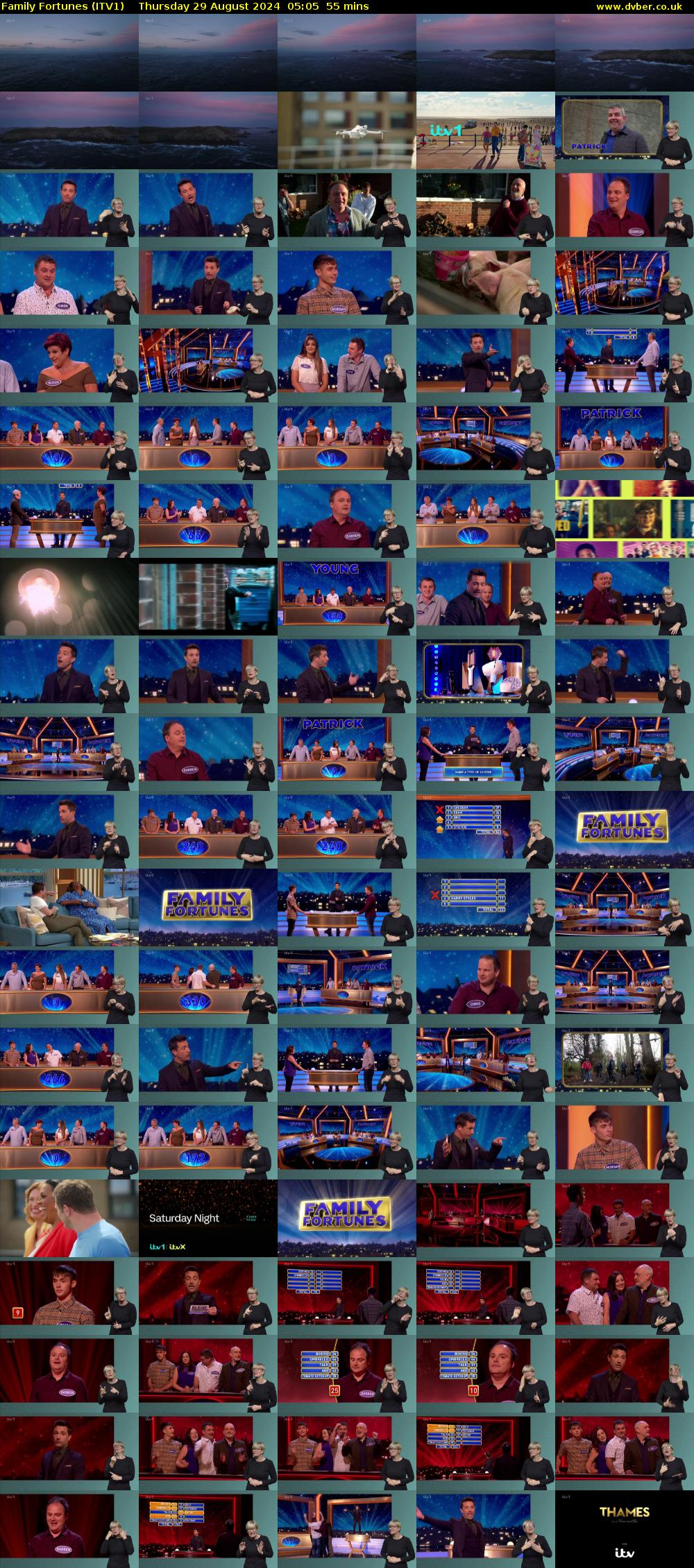 Family Fortunes (ITV1) Thursday 29 August 2024 05:05 - 06:00