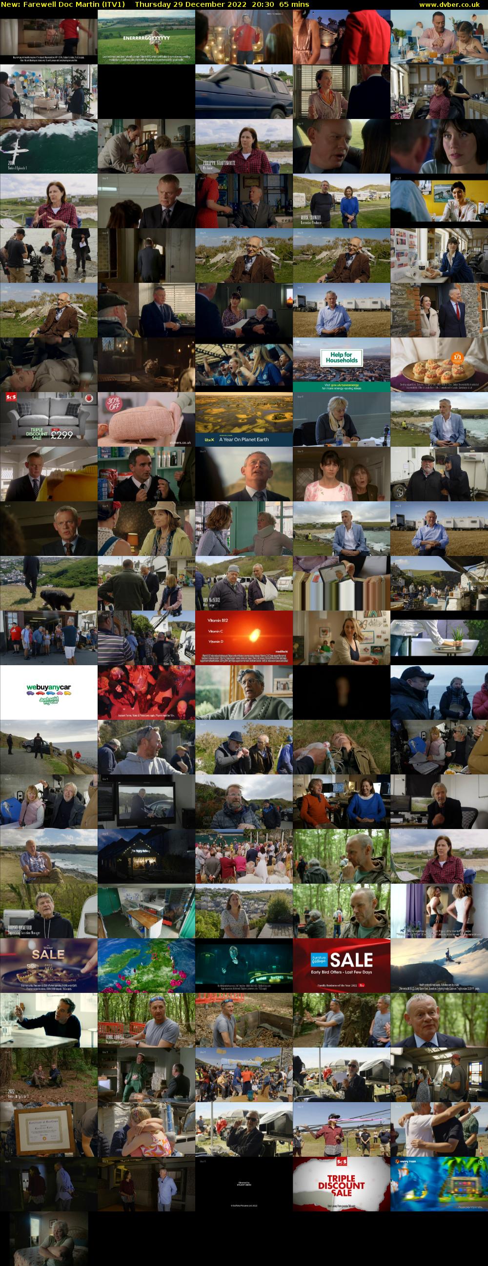 Farewell Doc Martin (ITV1) Thursday 29 December 2022 20:30 - 21:35