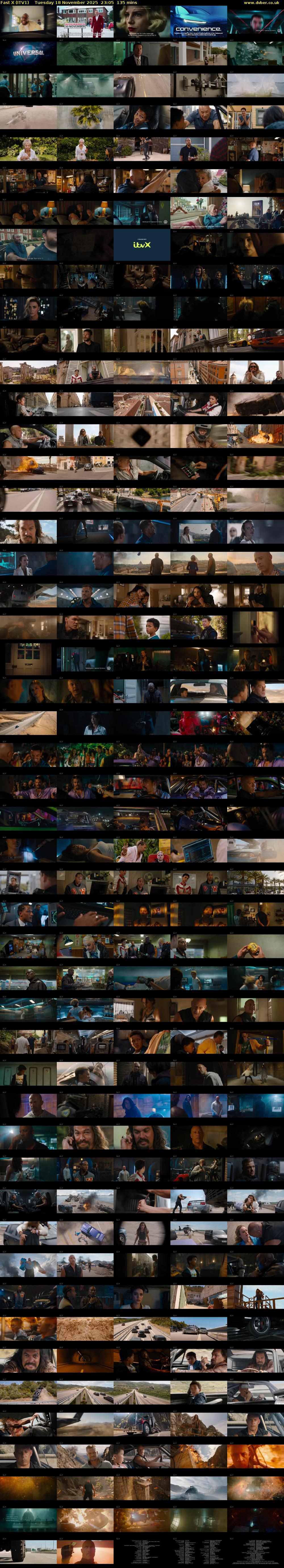 Fast X (ITV1) Tuesday 18 November 2025 23:05 - 01:20