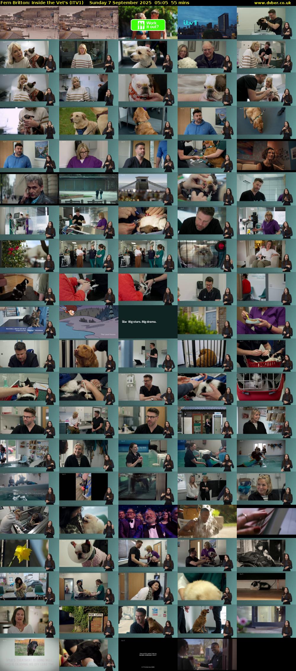 Fern Britton: Inside the Vet's (ITV1) Sunday 7 September 2025 05:05 - 06:00