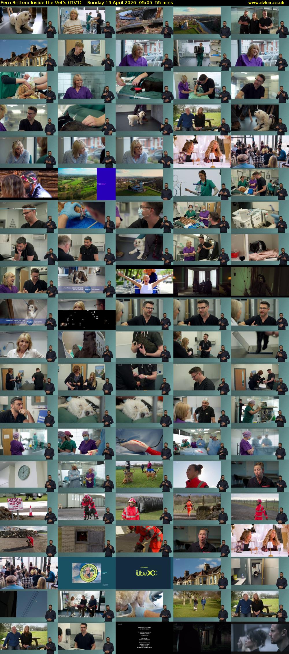 Fern Britton: Inside the Vet's (ITV1) Sunday 19 April 2026 05:05 - 06:00