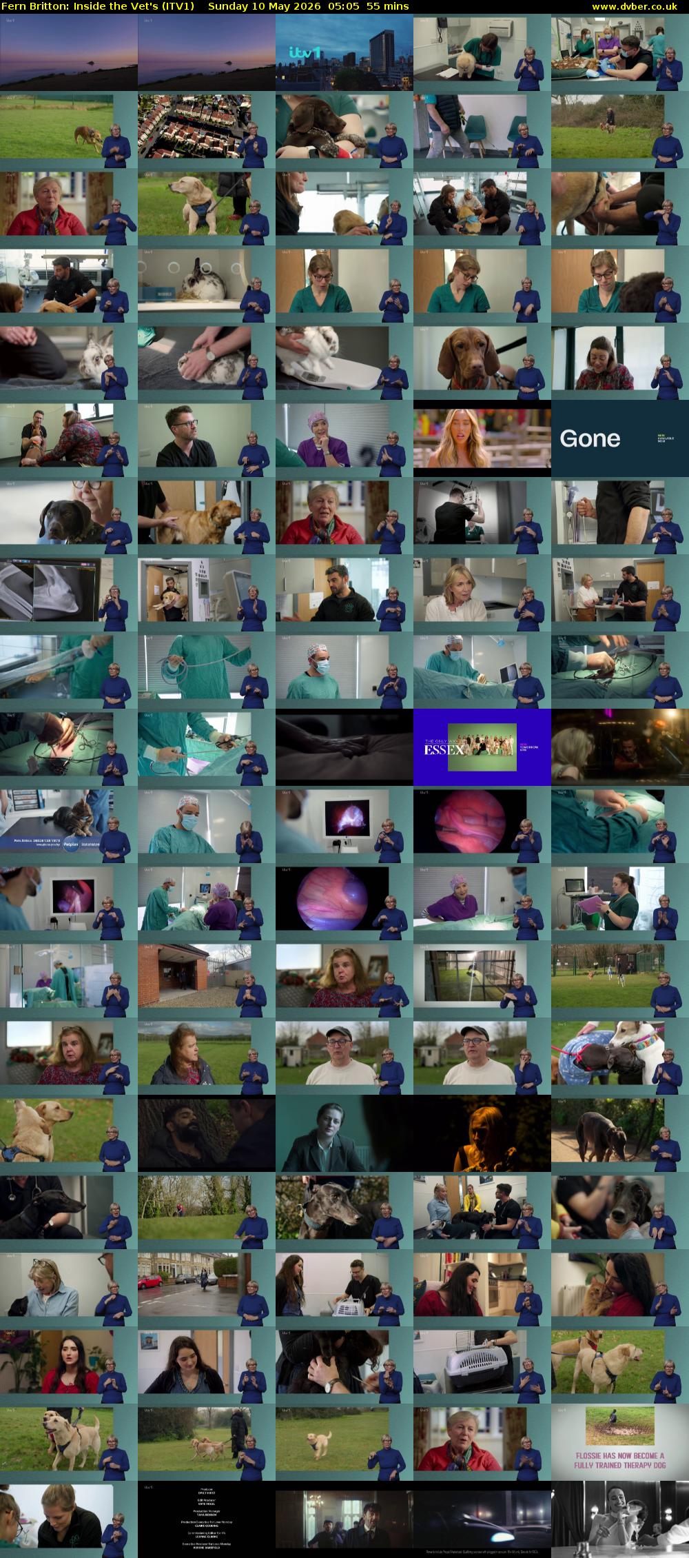 Fern Britton: Inside the Vet's (ITV1) Sunday 10 May 2026 05:05 - 06:00
