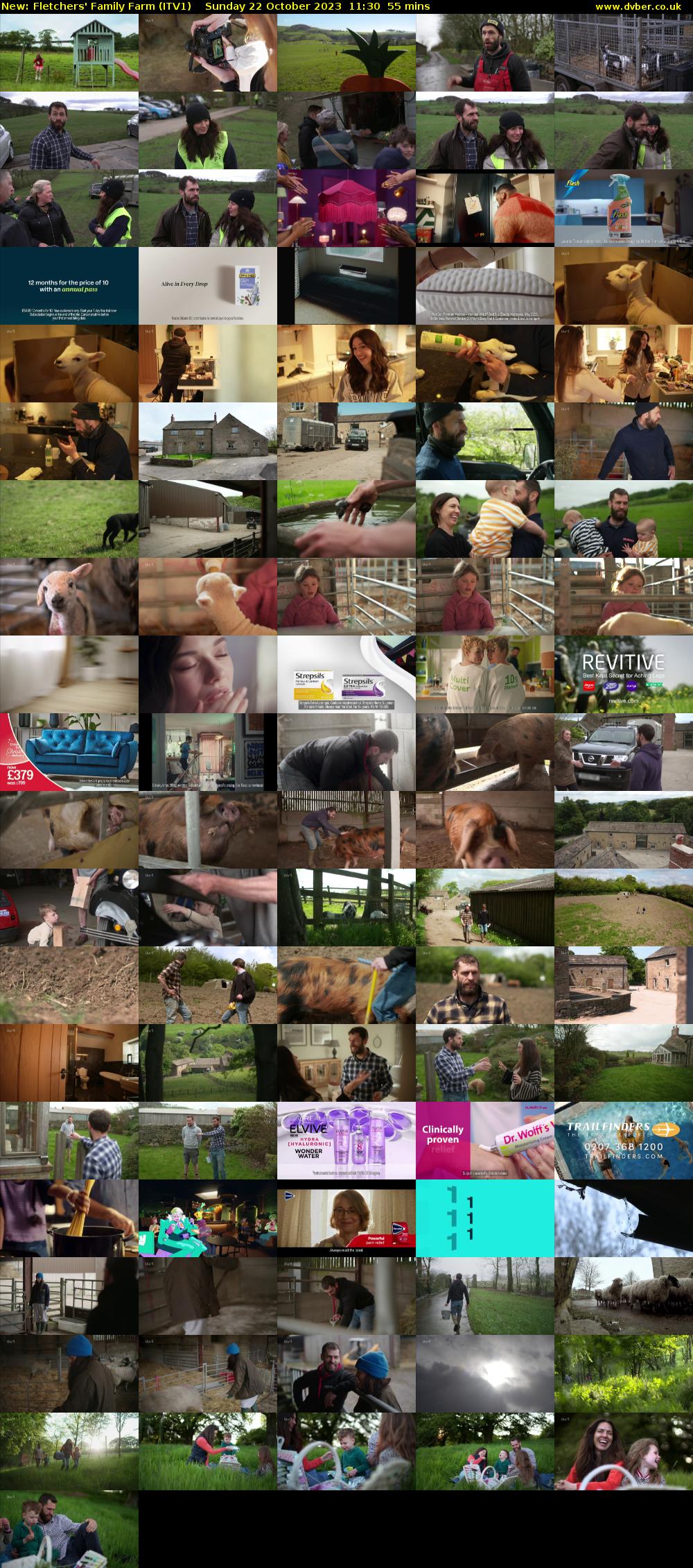 Fletchers' Family Farm (ITV1) Sunday 22 October 2023 11:30 - 12:25