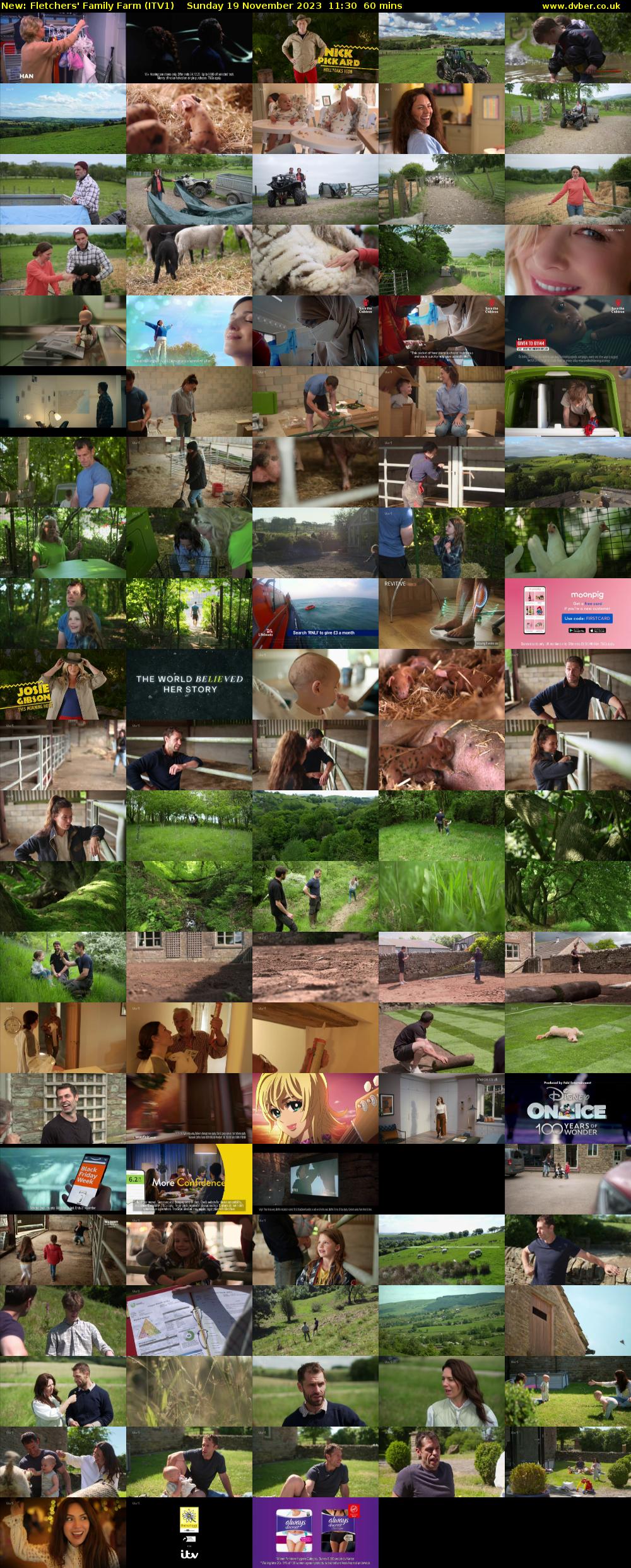 Fletchers' Family Farm (ITV1) Sunday 19 November 2023 11:30 - 12:30