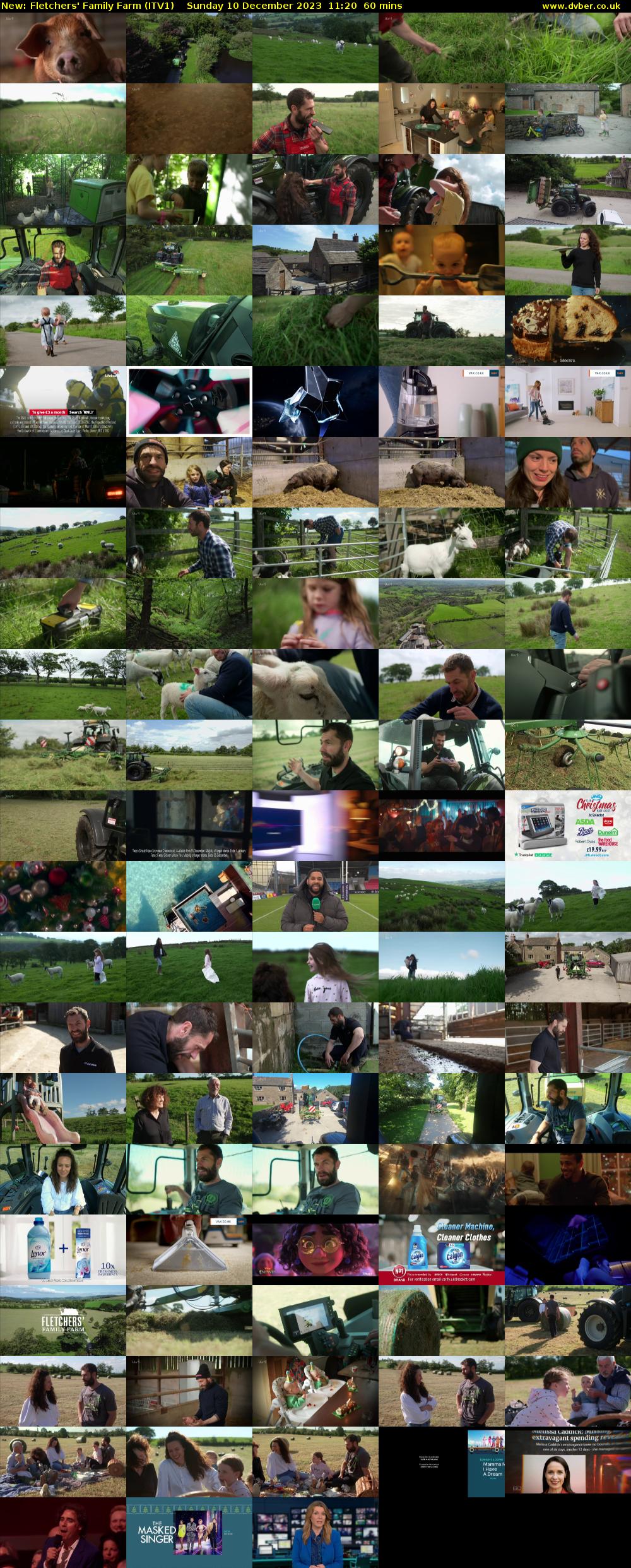 Fletchers' Family Farm (ITV1) Sunday 10 December 2023 11:20 - 12:20