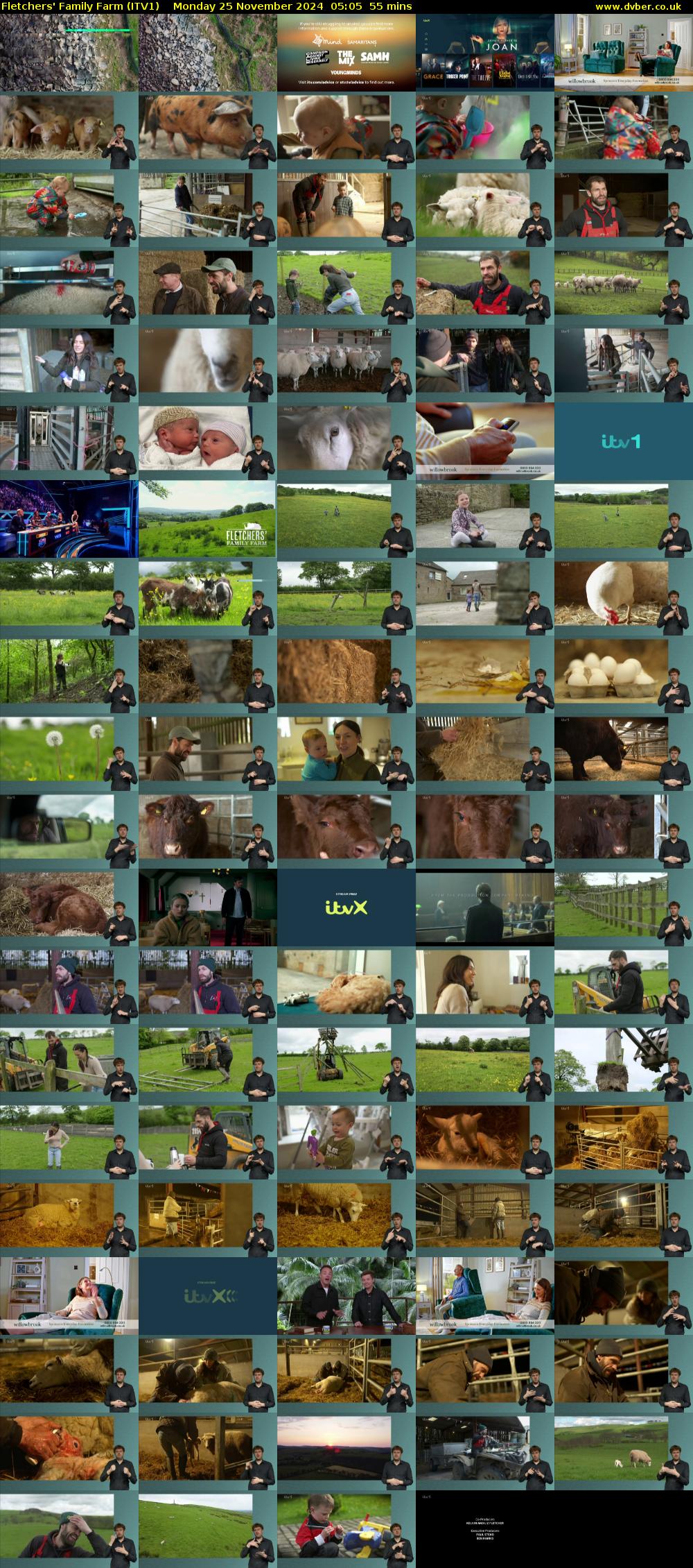 Fletchers' Family Farm (ITV1) Monday 25 November 2024 05:05 - 06:00