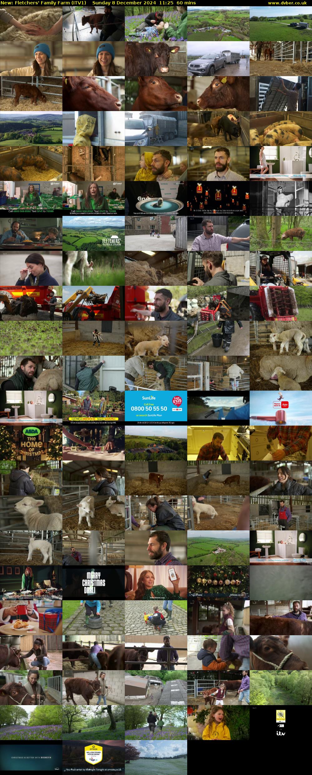 Fletchers' Family Farm (ITV1) Sunday 8 December 2024 11:25 - 12:25