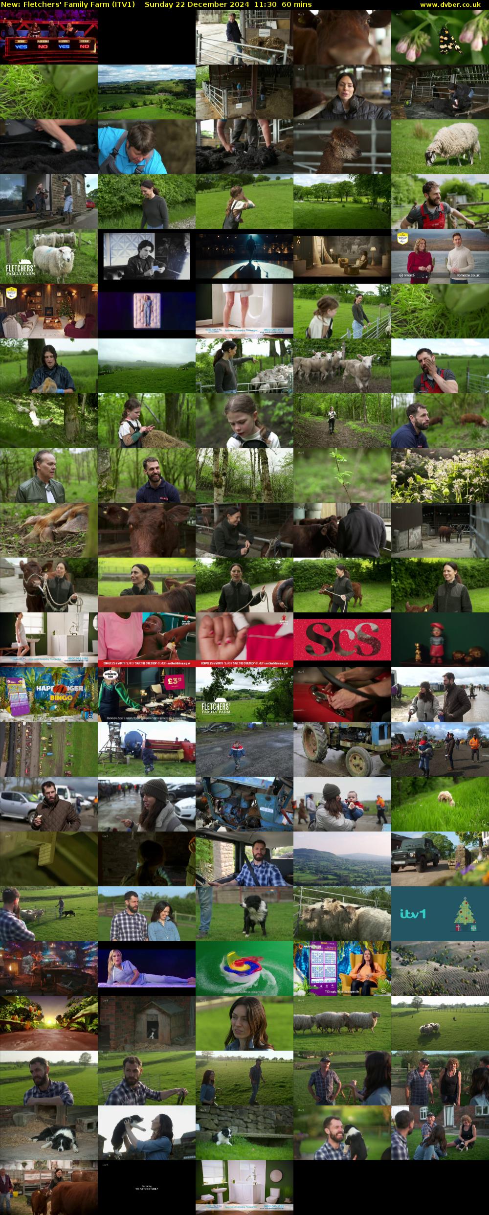 Fletchers' Family Farm (ITV1) Sunday 22 December 2024 11:30 - 12:30