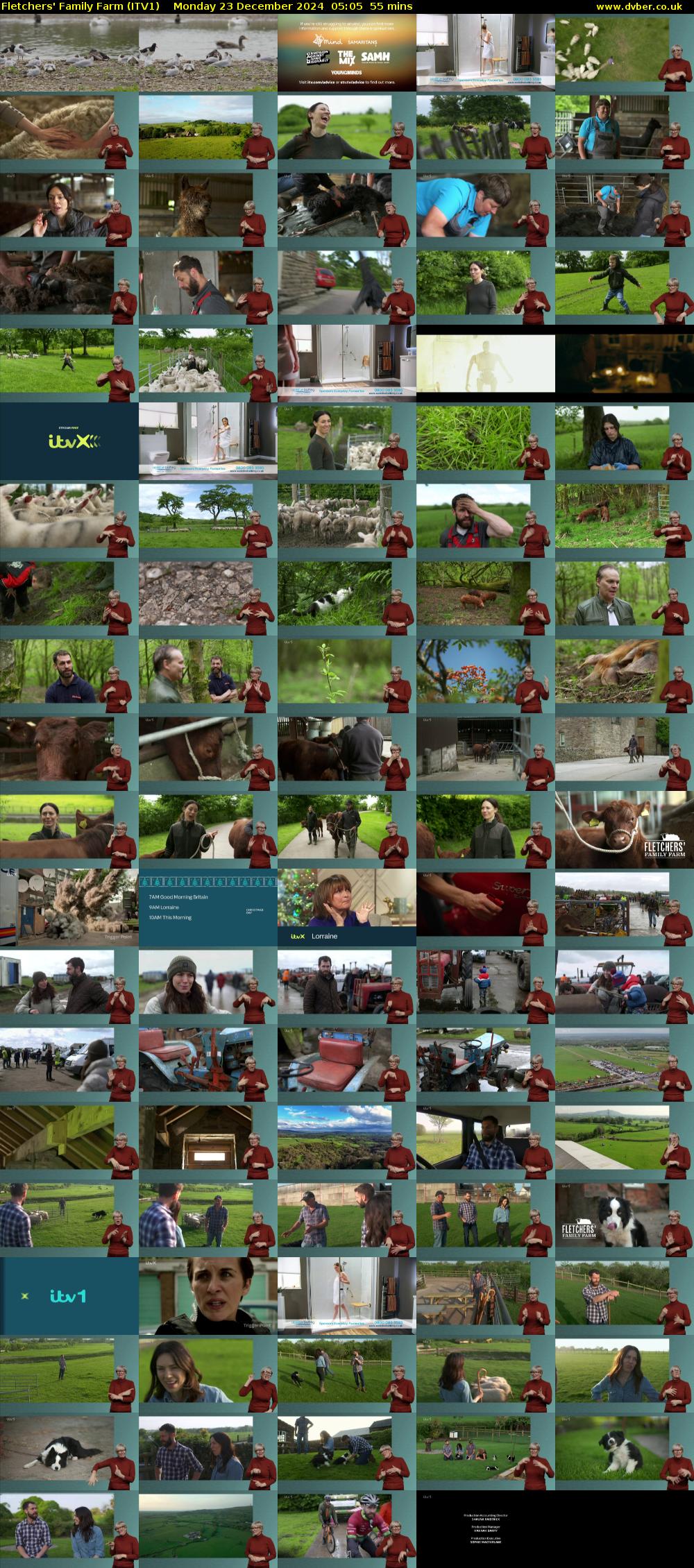 Fletchers' Family Farm (ITV1) Monday 23 December 2024 05:05 - 06:00