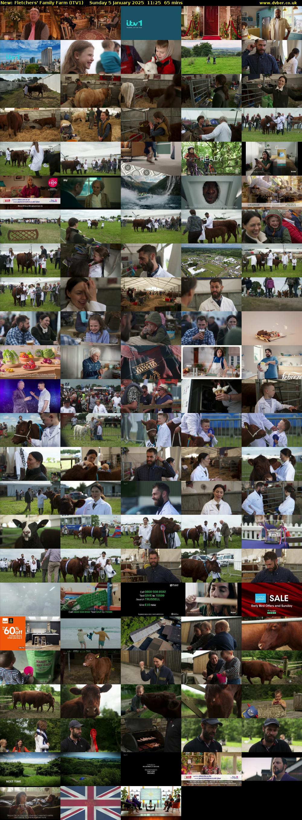 Fletchers' Family Farm (ITV1) Sunday 5 January 2025 11:25 - 12:30