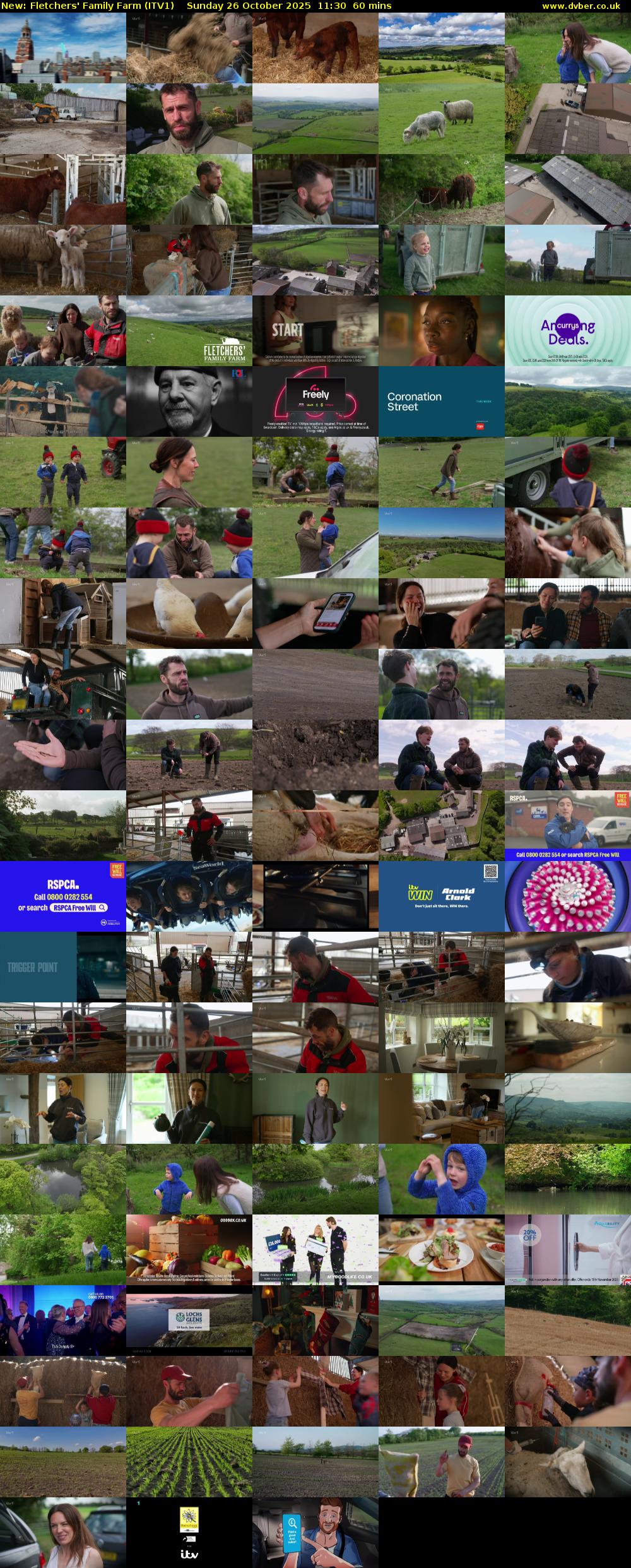 Fletchers' Family Farm (ITV1) Sunday 26 October 2025 11:30 - 12:30