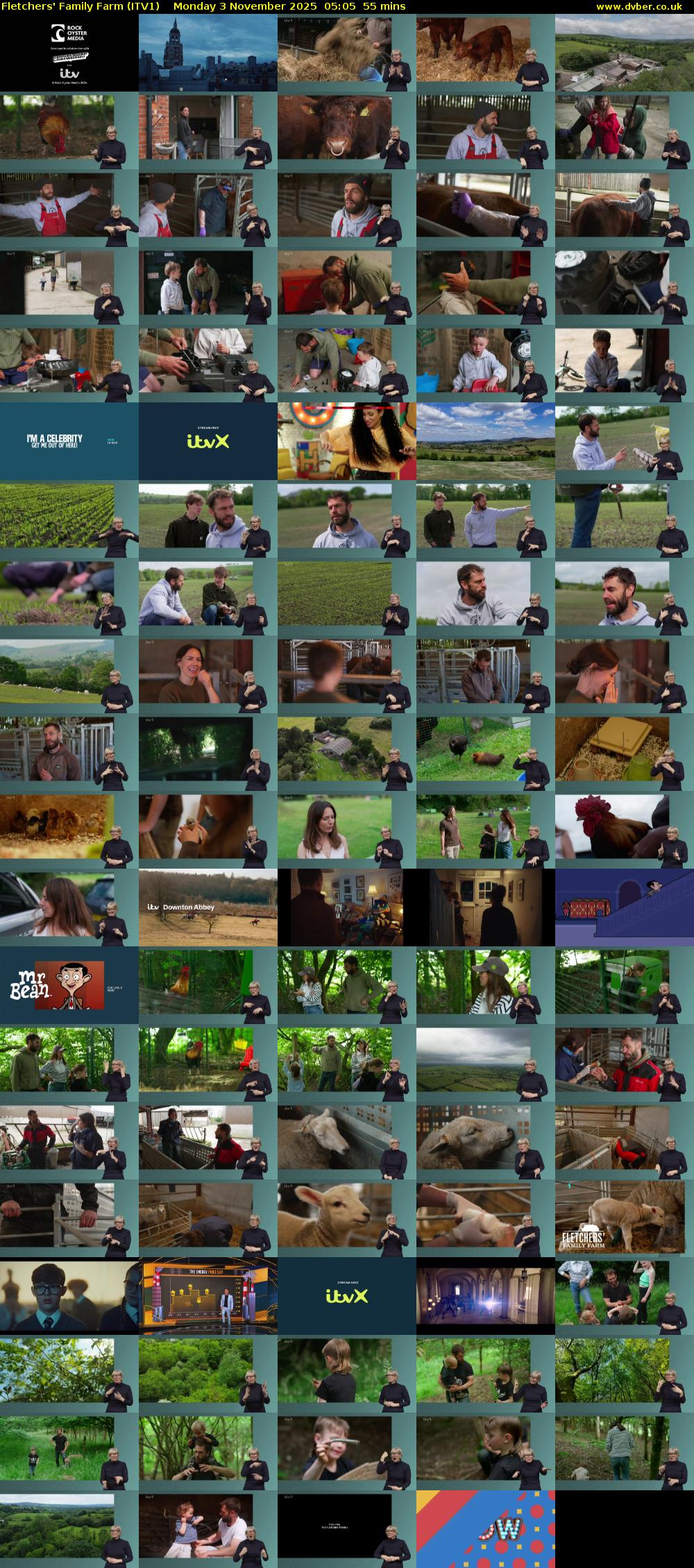 Fletchers' Family Farm (ITV1) Monday 3 November 2025 05:05 - 06:00