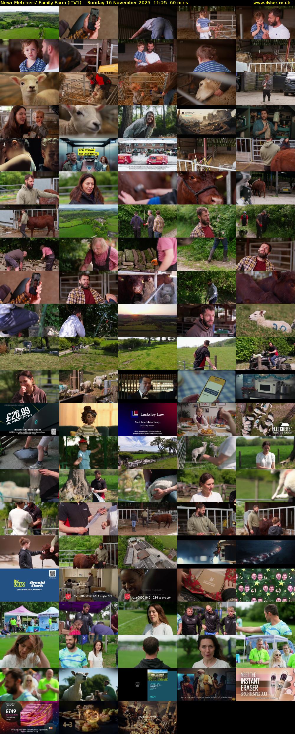 Fletchers' Family Farm (ITV1) Sunday 16 November 2025 11:25 - 12:25