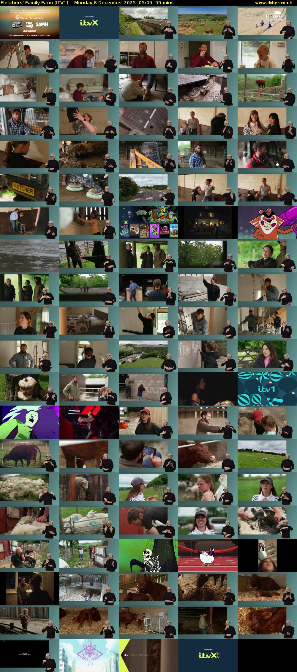 Fletchers' Family Farm (ITV1) Monday 8 December 2025 05:05 - 06:00