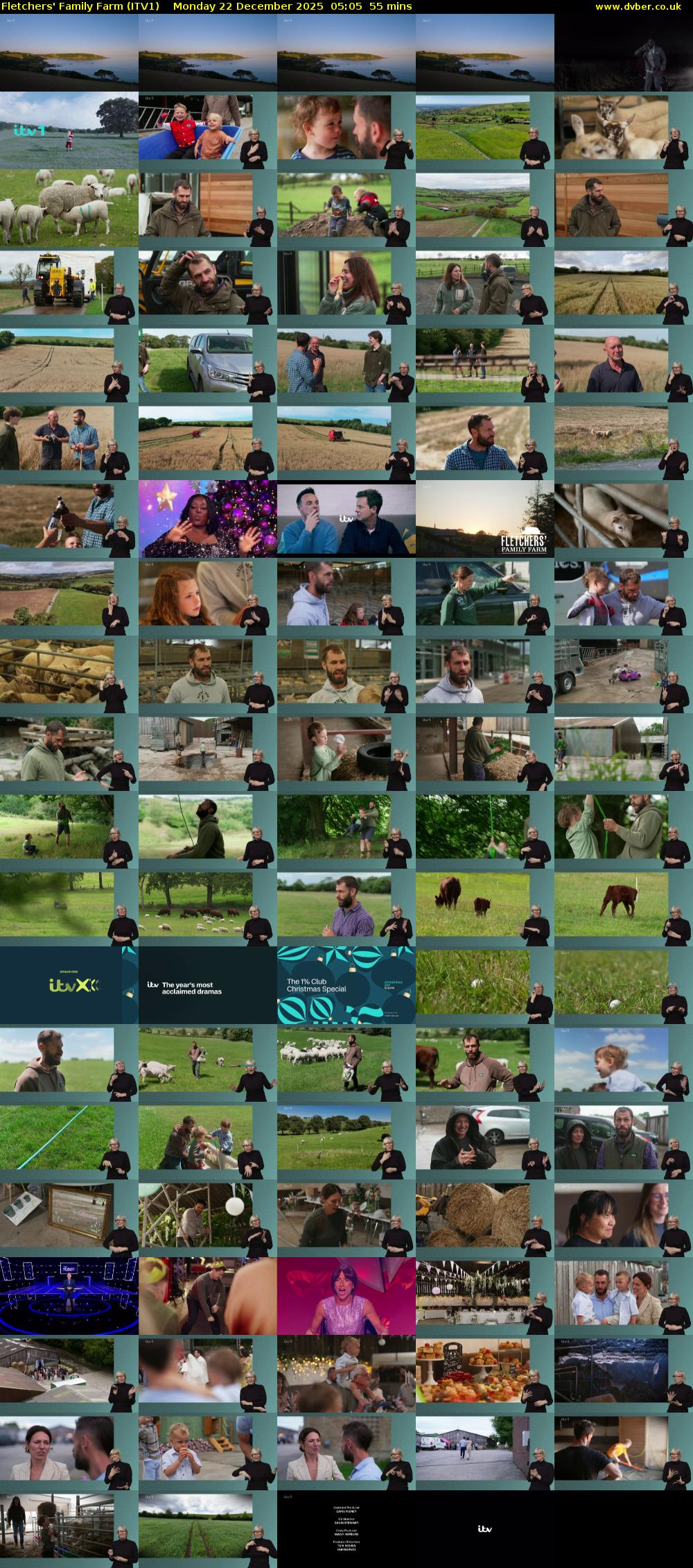 Fletchers' Family Farm (ITV1) Monday 22 December 2025 05:05 - 06:00