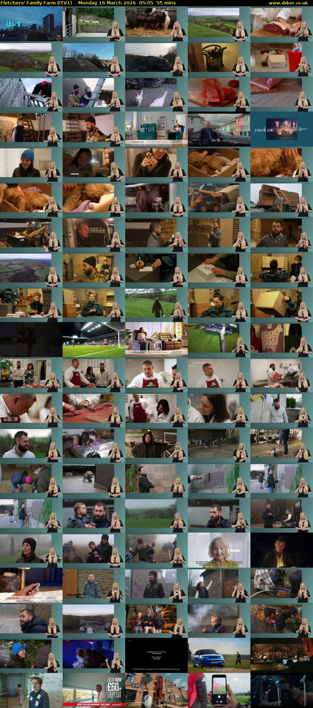 Fletchers' Family Farm (ITV1) Monday 16 March 2026 05:05 - 06:00